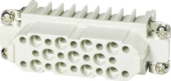 HARTING Han® 25D-F-c 09210253101 konektorová vložka, zásuvka, seria Han® D, 1 ks
