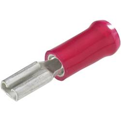 Faston zásuvka TE Connectivity 640917-1, 4.8 mm x 0.5 mm, červená, 1 ks