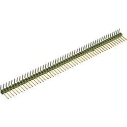 Kolíková lišta TE Connectivity 5-826631-0, úhlová, 1x 50 pin, pozlacená, 3 A, 100 V