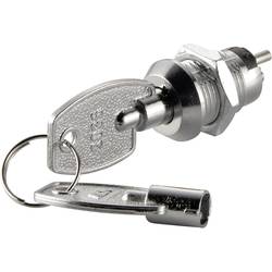 Kľúčový spínač TRU COMPONENTS SL-012 750565, 30 V, 1 A, 1x vyp/zap, 1 x 90 °, 1 ks