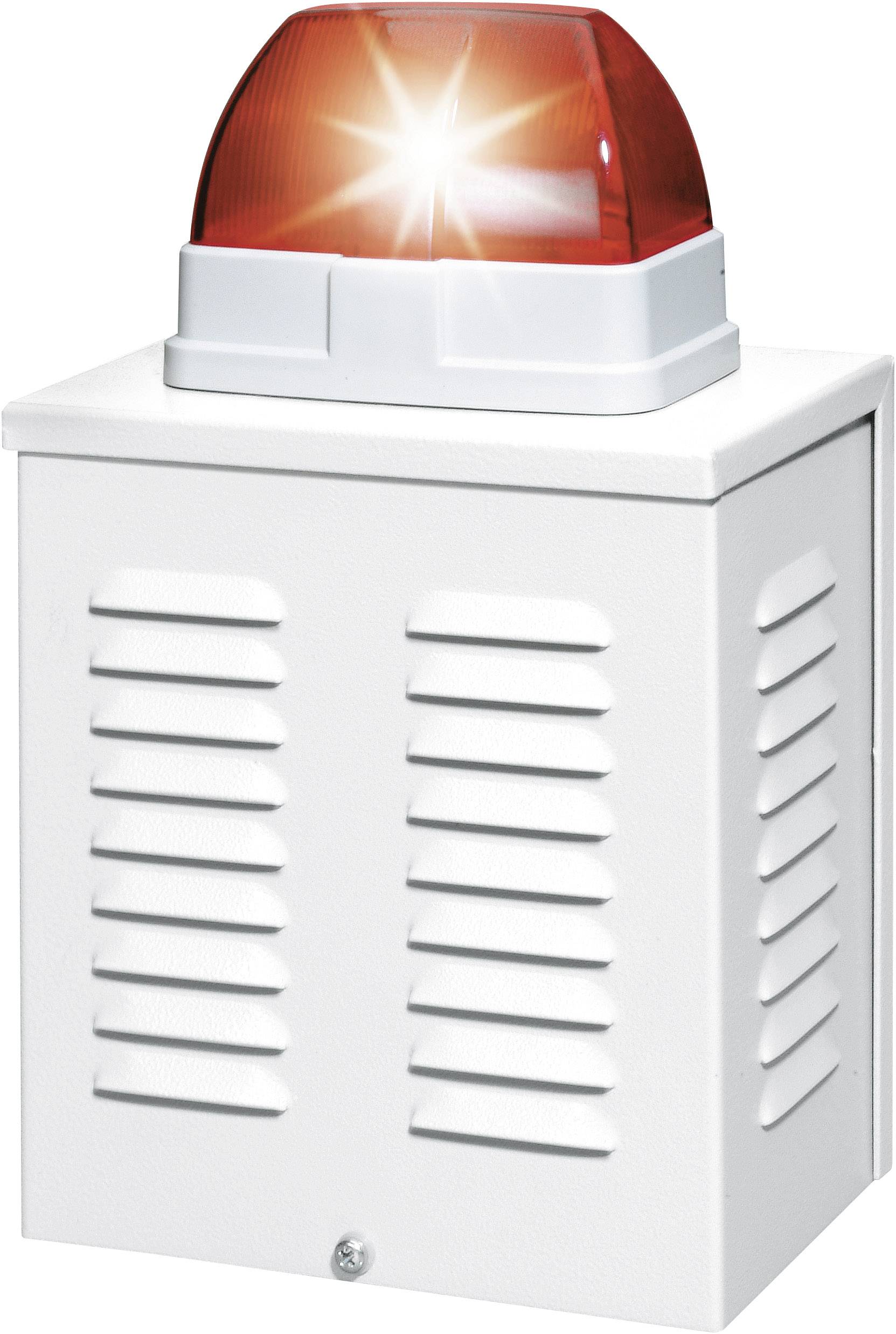 ABUS SG1650 siréna se stroboskopem 110 dB červená vnitřní, venkovní 12 V/DC