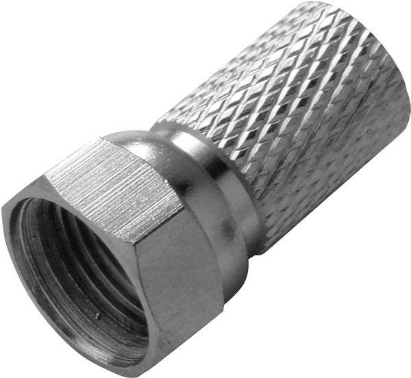 Schwaiger FST7510241 F konektor  Připojení kabelu: F zástrčka Průměr lanka: 7.5 mm 10 ks