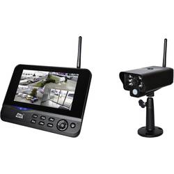 Bezdrátová venkovní kamera s monitorem 7" dnt Quattsecure Starterset, 52200, 2,4 GHz