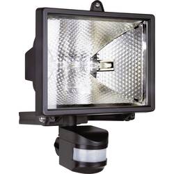 Halogenový reflektor s detektorem pohybu, R7s, 400 W , IP44, černá