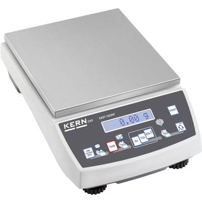 Kern CKE 3600-2 počítací váha  Max. váživost 3.6 kg Rozlišení 0.01 g 230 V, na baterii, napájeno akumulátorem stříbrná 