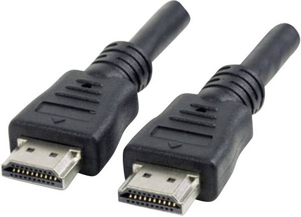 Manhattan HDMI kabel Zástrčka HDMI-A, Zástrčka HDMI-A 10.00 m černá 322539-CG 4K UHD HDMI kabel