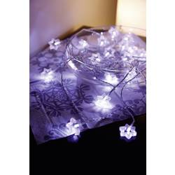 Vnitřní vánoční řetěz Polarlite, motiv hvězdiček, 20 LED, 10,7 m, studená bílá
