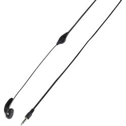Telefonní headset Basetech JP-2.5 1181090, jack 2,5 mm, černá