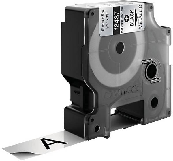 DYMO IND RHINO S0718200 polyester Barva pásky: metalická Barva písma:černá 19 mm 5.5 m