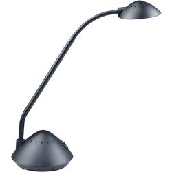Halogénová stolová lampa ARC II, čierna