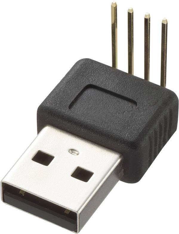 TRU COMPONENTS Typ A 90° 774866 USB konektor 1 ks