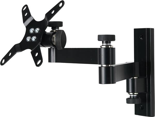 <br>  SpeaKa Professional<br>  SP-6444400<br>  <br>  držák na zeď pro monitor<br>  1 Displej: (s)<br>  33,0 cm (13") - 76,2 cm (30")<br>  černá<br>  naklápěcí, nakláněcí, odnímatelný<br>