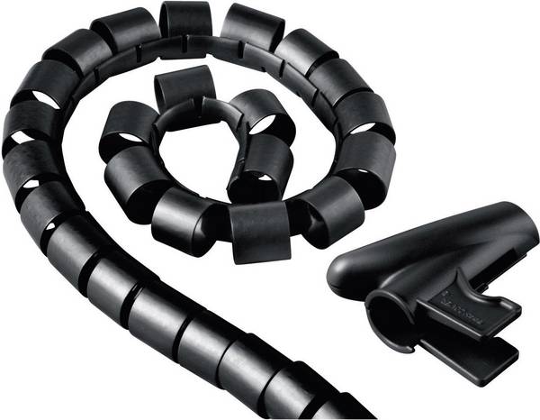 Hama hadice kabelového svazku  plast černá flexibilní  (Ø x d) 20 mm x 2.5 m 1 ks  00220996