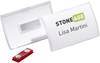 Durable 821519 štítek se jménem CLICK FOLD MAGNET 54x90mm - 8215 (š x v) 90 mm x 54 mm magnet 10 ks