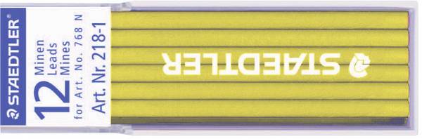 Staedtler náplň  218-1 žlutá  12 ks