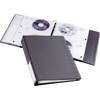 CD/DVD obaly Durable 5227-58 na 40 CD/DVD, antracitová