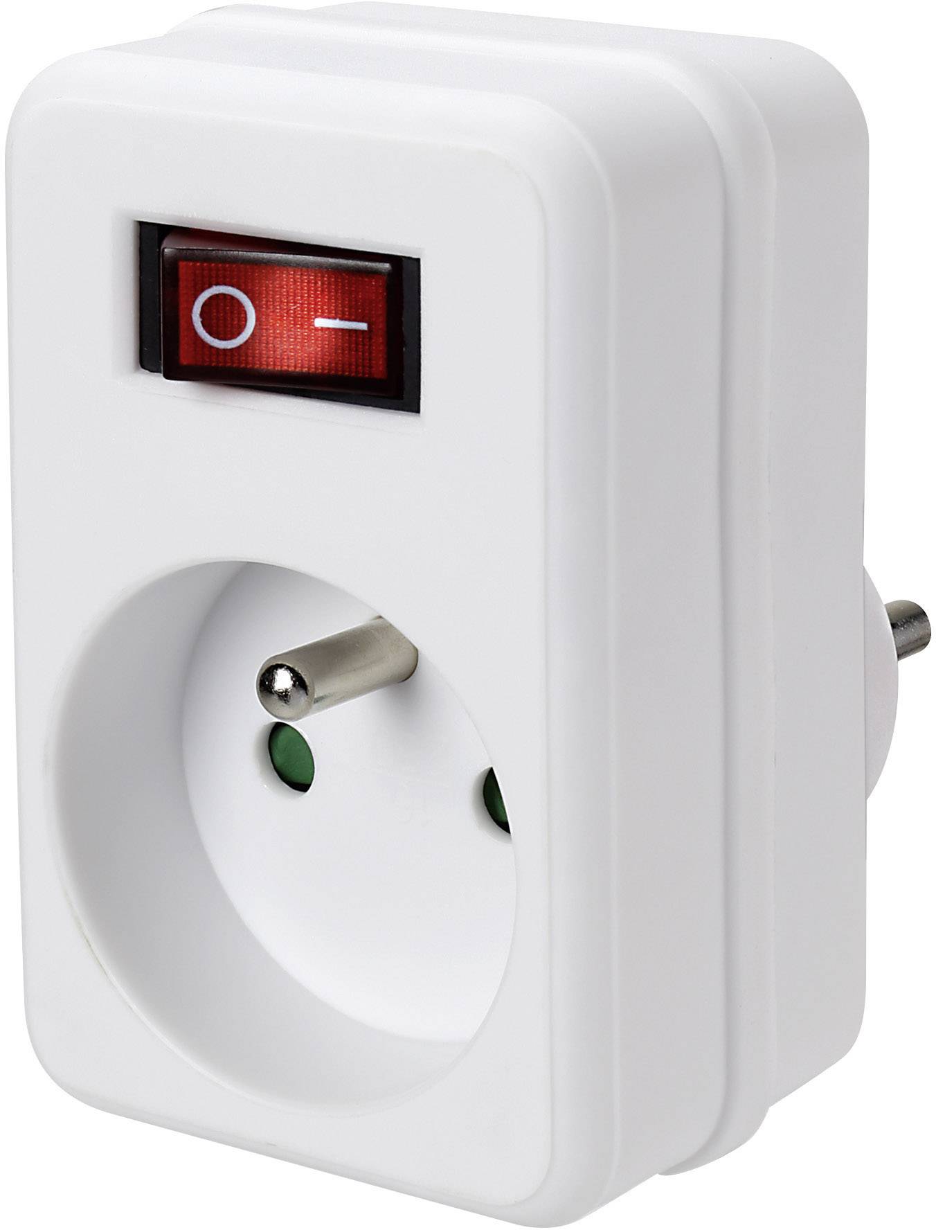 Mezizasuvka S Vypinacem Renkforce Bila Cz Zasuvka Conrad Cz