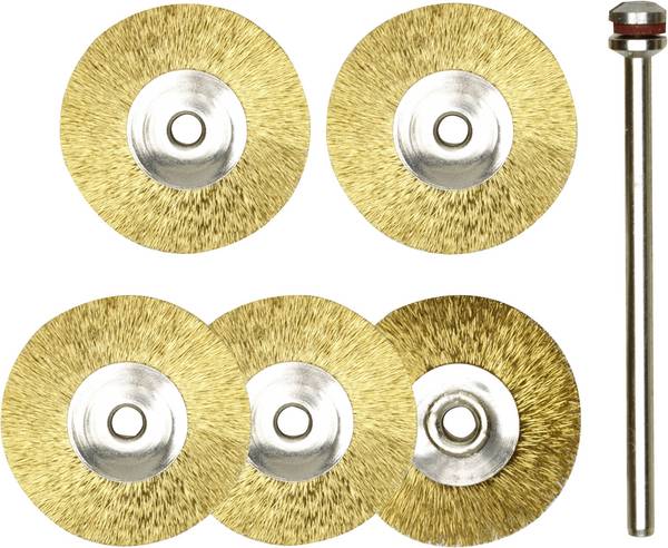 Proxxon Micromot Kotoučové kartáče  Ø dříku 2,35 mm 28 962 1 sada