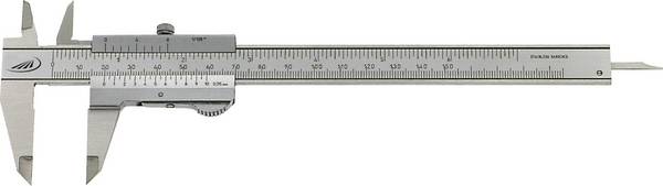 HELIOS PREISSER Duo Fix 0190 501 kapesní posuvné měřítko  150 mm