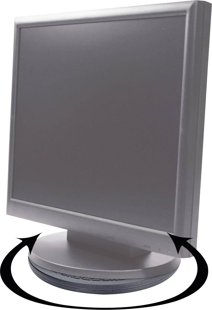 Turn 25 cm otočný talíř k monitoru 25,4 cm (10") - 94,0 cm (37") černá nakláněcí-1