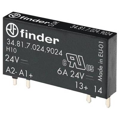 Finder polovodičové relé 34.81.7.024.9024 Spínací napětí (max.): 33 V/DC okamžité spínání 1 ks