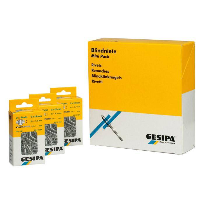 Gesipa 1433663 slepý nýt (Ø x d) 4 mm x 10 mm bronz měď 50 ks-0