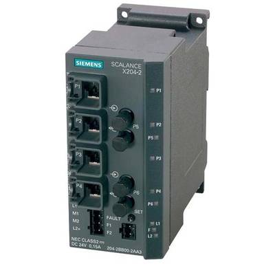 Siemens 6GK5204-2BB10-2AA3 průmyslový ethernetový switch 10 / 100 MBit/s