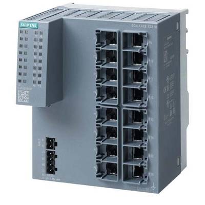 Siemens 6GK5116-0BA00-2AC2 průmyslový ethernetový switch, 10 / 100 MBit/s