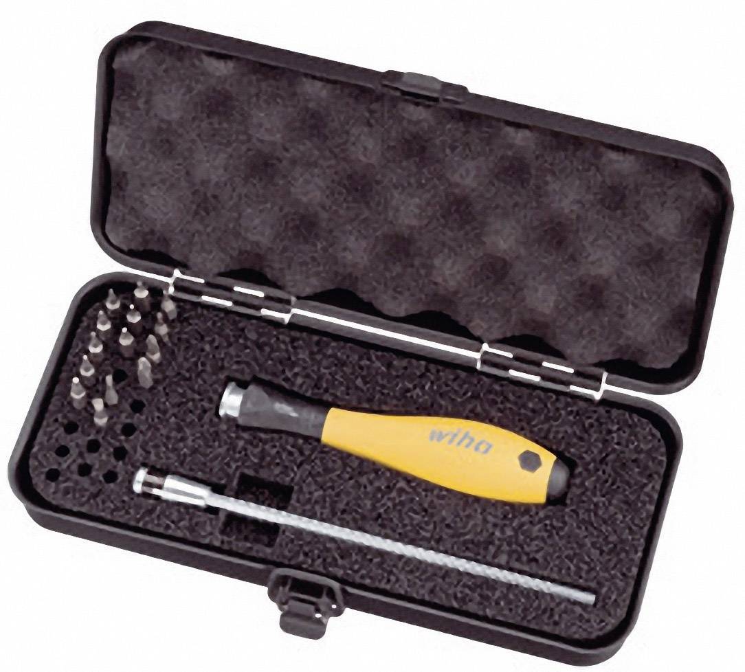Wiha ESD sada výměnných bitů 16dílná plochý, křížový PH, TORX, inbus
