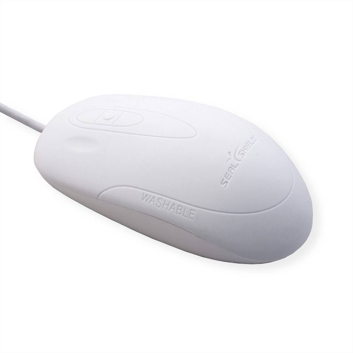 Sealshield SEAL SHIELD Scroll Wheel Mouse white SSW optická myš, přenos USB, 5 tlačítko, 800 dpi, bílá-4