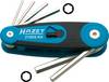 Hazet 2100/6KH inbus sada klíčů 2.5 mm, 3 mm, 4 mm, 5 mm, 6 mm, 8 mm 6dílná