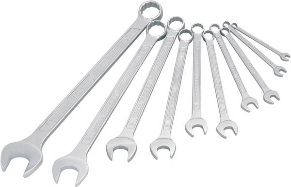 Hazet 600NA/10  sada očkoplochých klíčů 10dílná Délka klíče (cm) (jen pro nadpis) 8 - 19 mm Délka klíče (palce) (jen pro nadpis) 1/2" - 9/16"