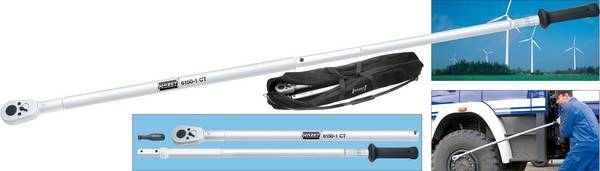 Hazet System 6000 CT, 6150-1CT, momentový klíč, s přepínací ráčnou, 3/4" (20 mm), 400 - 1000 Nm