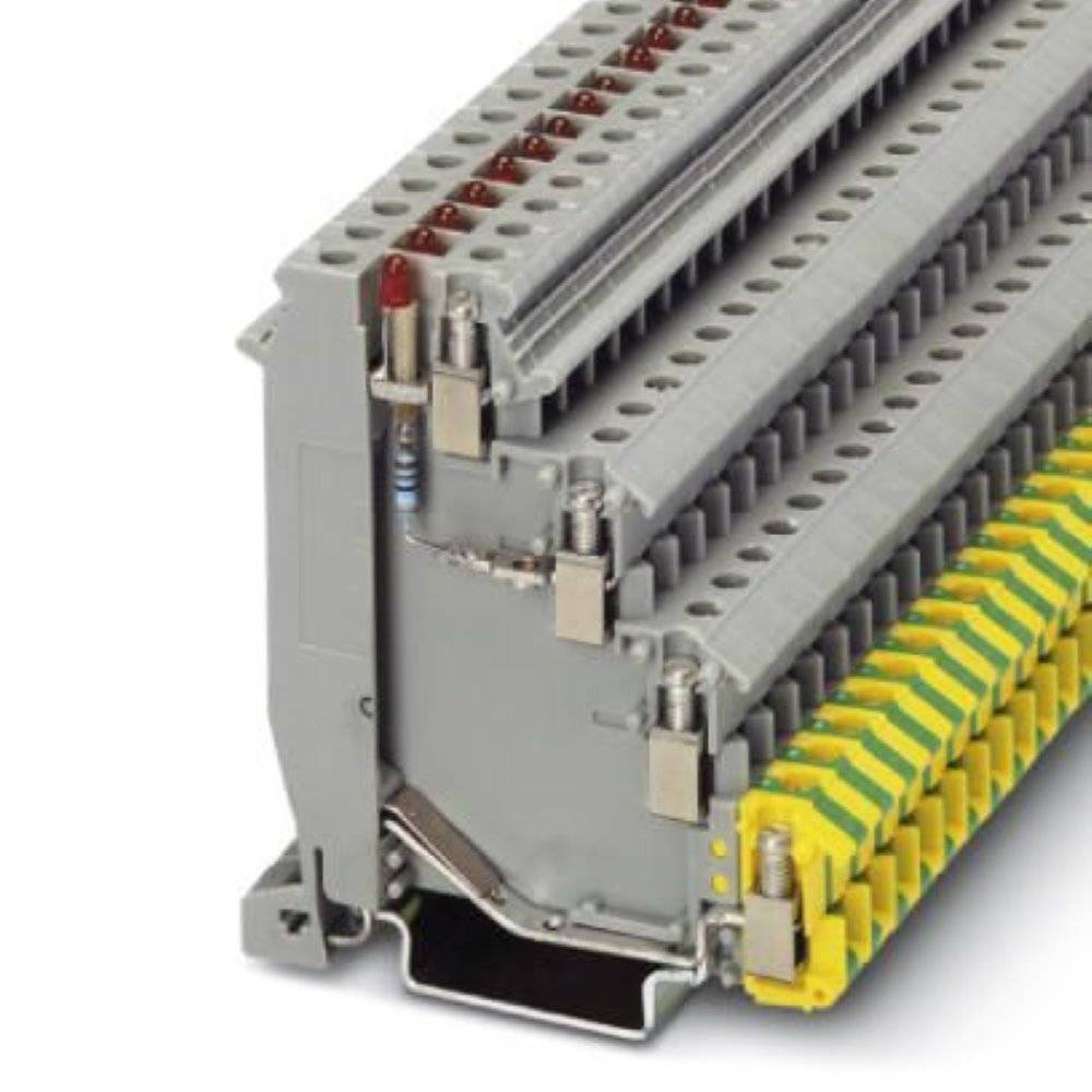 Phoenix Contact 2718086 svorka pro iniciační prvky a aktory 6.2 mm šroubovací šedá 50 ks