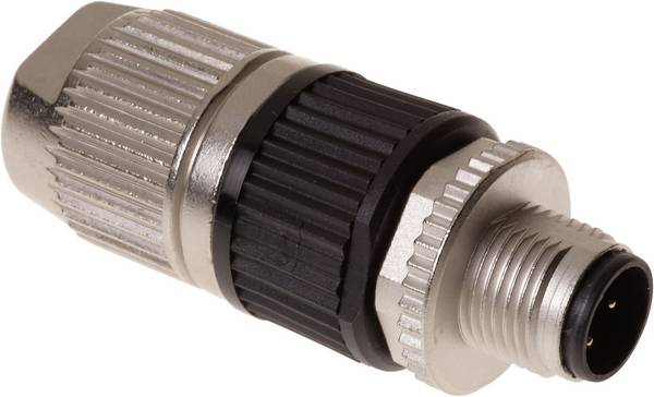 HARTING HARAX® M12-L neupravený zástrčkový konektor pro senzory - aktory, 21032121305, piny: 4, 1 ks