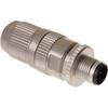 Neupravený zástrčkový konektor pre senzory - aktory Harting HARAX® M12-L 21 03 221 1405, 1 ks