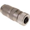 Neupravený zástrčkový konektor pre senzory - aktory Harting HARAX® M12-L 21 03 221 2405, 1 ks