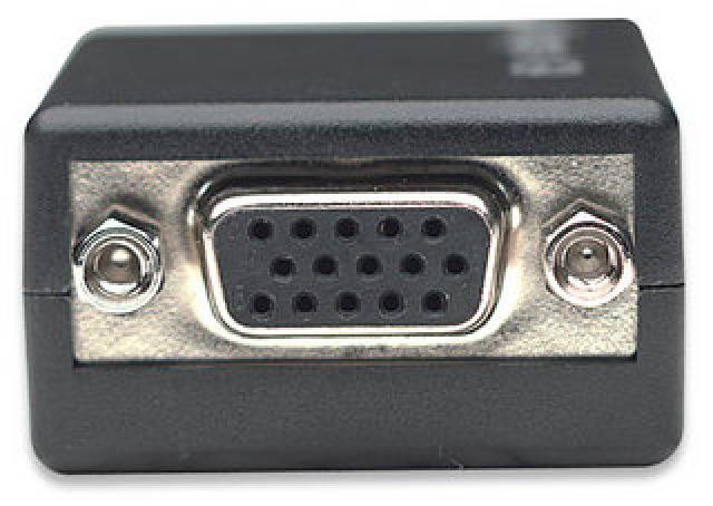 TECHly IADAP-DSP-250 DisplayPort / VGA adaptér [1x zástrčka DisplayPort - 1x VGA zásuvka] černá 0 mm-2