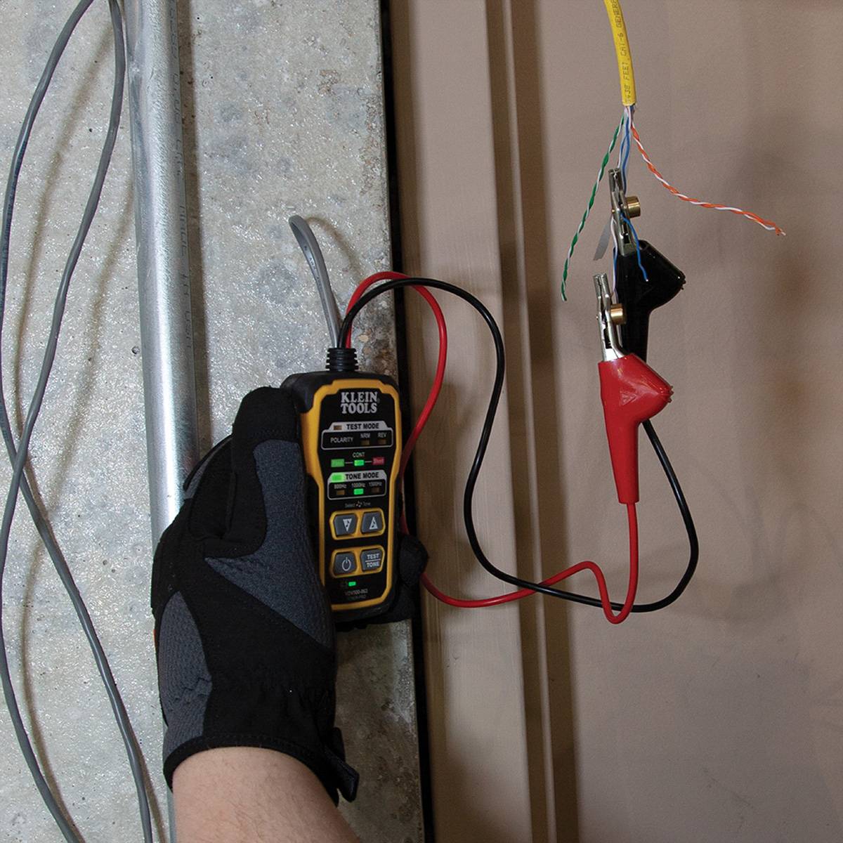 Klein Tools PRO-Kit detektor kabelů detekce nepřerušeného kabelu-2