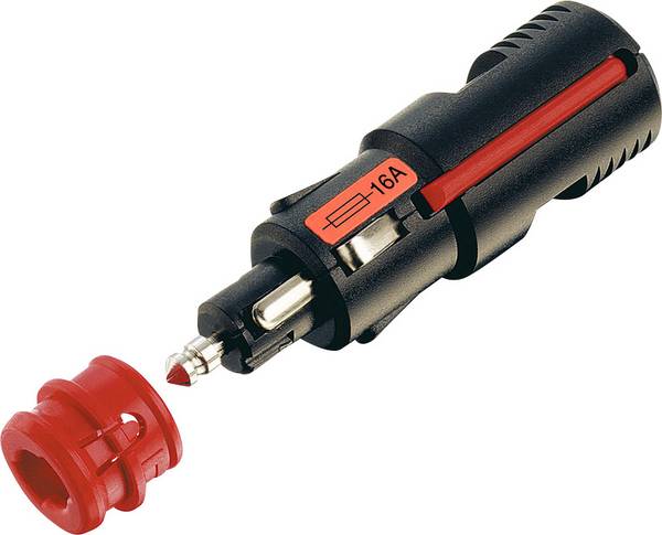 ProCar Bezpečnostní univerzální zástrčka Proudová zatížitelnost (max.)=16 A Vhodný pro Autozásuvka a běžná zásuvka Zástrčka 12 V, 24 V