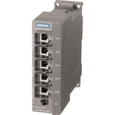Siemens 6GK5005-0BA10-1AA3 průmyslový ethernetový switch 10 / 100 MBit/s