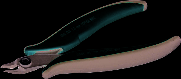 Cimco Cimco 10 1040, Diagonal pliers, Kunststoff, Schwarz, Rot, 132 mm 101040 pro elektroniku a jemnou mechaniku boční štípací kleště bez fazety  132 mm