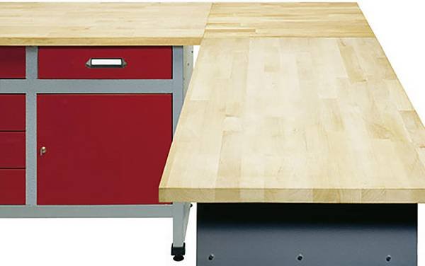 Küpper 12060 deska pracovního stolu (d x š x v) 600 x 600 x 30 mm buk