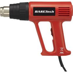 Teplovzdušná pištoľ Basetech Basetech 812537, 2000 W, 300 °C, 600 °C
