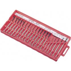Súprava skrutkovačov pre elektroniku a jemnú mechaniku 813159, 21-dielna