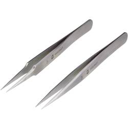 Sada pinziet TOOLCRAFT 815064, 120 mm, nerezová ocel, 2-dielna