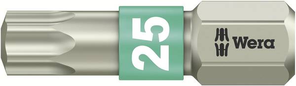 Wera 3867/1 TS TX 25 X 25 MM   1/4" (6,3 mm)