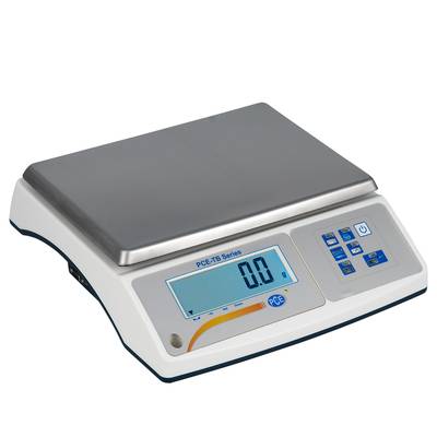 PCE Instruments kuchyňská váha Max. váživost 15 kg Rozlišení 0.5 g přes napájecí zdroj do zásuvky bílá