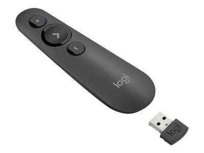 Logitech R500s Bluetooth® sada klávesnice, numerické klávesnice a myše Integrovaný laserový prezentér německá, QWERTZ gr-2
