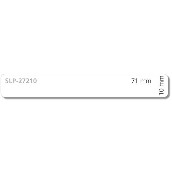 Seiko Instruments SLP-27210 Adresní nálepky 10 x 71 mm bílá 1 ks termální tiskárna s přímým tiskem-0